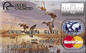 Ducks Unlimited supported by MasterCard customers