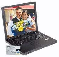 Receive your credit card rewards uprront with a Dell Inspiron 1200 Notebook